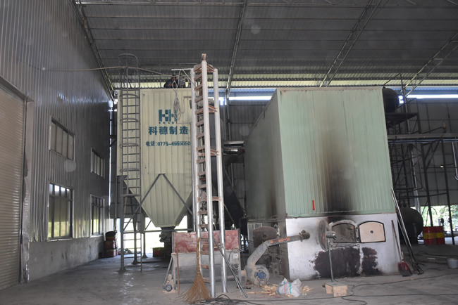  贵港市思扬木业有限公司生物质锅炉除尘系统